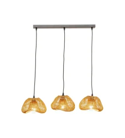 Lampa wisząca ALOHA DROP TRE 80 cm naturalna
