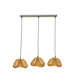 Lampa wisząca ALOHA DROP TRE 80 cm naturalna