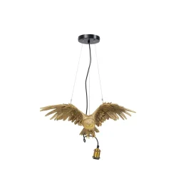 Lampa wisząca ANIMAL OWL złota