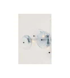 Lampa wisząca AQUAMARINE 121 cm chromowana