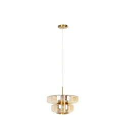 Lampa wisząca ARCADIA AMBER  34 cm