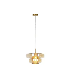 Lampa wisząca ARCADIA AMBER  34 cm