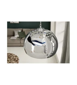 Lampa wisząca Ball Light Chrom 35 cm srebrna
