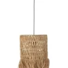 Lampa wisząca BANANOWA 40 cm naturlna
