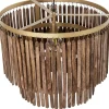 Lampa wisząca BATERA 60 cm naturalna