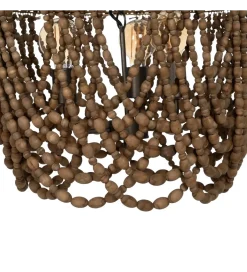 Lampa wisząca BEADINGO 62 cm naturalny