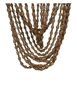 Lampa wisząca BEADINGO 76 cm naturalny