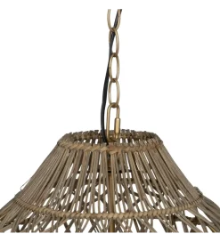Lampa wisząca BEADINGO 76 cm naturalny