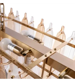 Lampa wisząca BEGAN 100 cm champagne