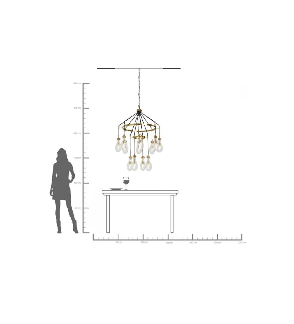 Lampa wisząca BELL HIGHLIGHT 134 cm