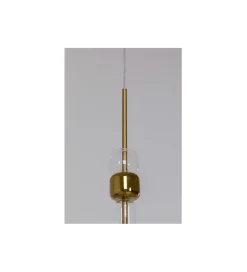 Lampa wisząca CANDY BAR 13 cm złota