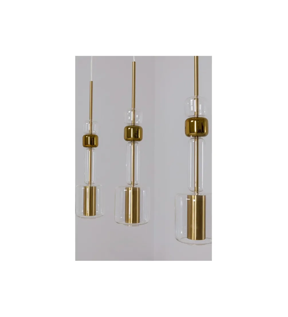 Lampa wisząca CANDY BAR 70 cm złota