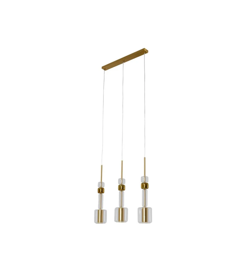 Lampa wisząca CANDY BAR 70 cm złota