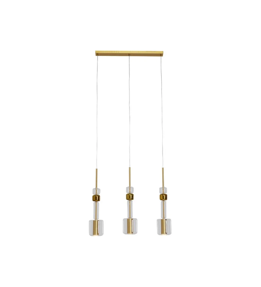 Lampa wisząca CANDY BAR 70 cm złota