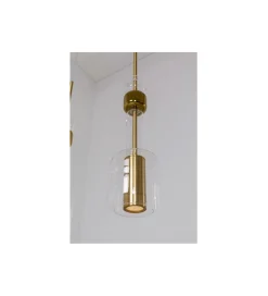 Lampa wisząca CANDY BAR 70 cm złota