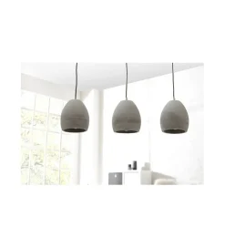 Lampa wisząca  Cement grau 3er Beton