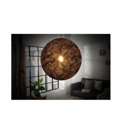 Lampa wisząca Cocoon 60 cm czarna