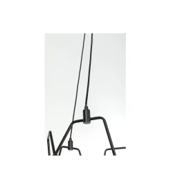 Lampa wisząca COLUMBO 58 cm czarna