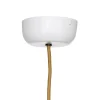 Lampa wisząca CONEMTA 50 cm biała