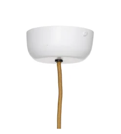 Lampa wisząca CONEMTA 50 cm biała