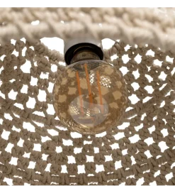 Lampa wisząca CONEMTA 50 cm biała