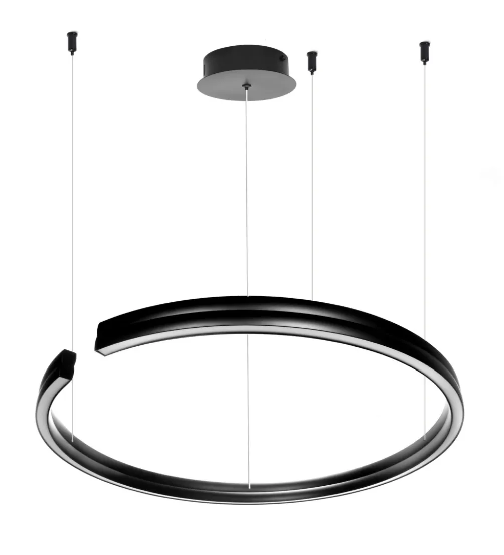 Lampa wisząca COSTA 60 cm czarna