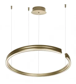 Lampa wisząca COSTA 60 cm złota