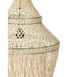 Lampa wisząca Daisy shell 51 cm naturalna