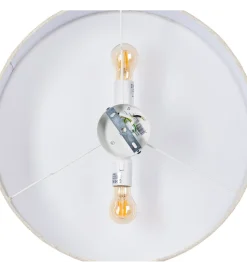 Lampa wisząca DWEMNAO 50 cm biały