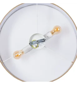 Lampa wisząca DWEMNAO 50 cm naturalna