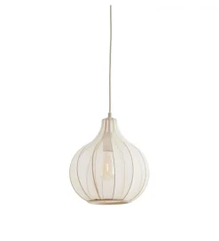 Lampa wisząca ELATI 29 cm piaskowa