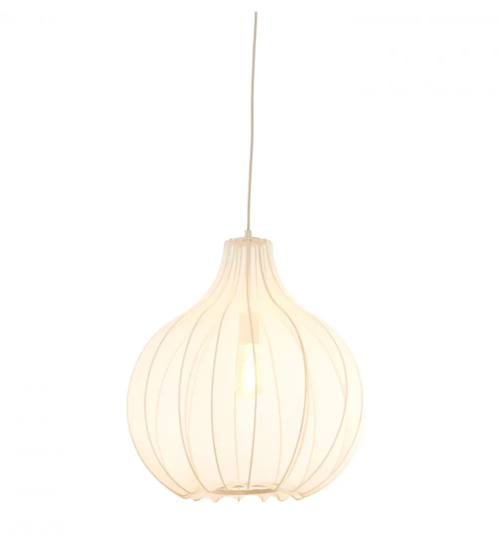 Lampa wisząca ELATI 50 cm piaskowa