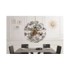 Lampa wisząca Evron Infinity 65 cm złota