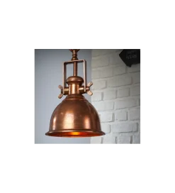 Lampa wisząca FAT 29 cm miedziana