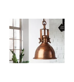 Lampa wisząca FAT 29 cm miedziana