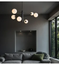 Lampa wisząca GARDA AM201 czarna