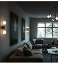 Lampa wisząca GARDA AM201 czarna