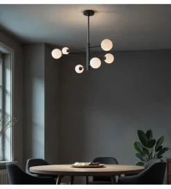 Lampa wisząca GARDA AM201 czarna