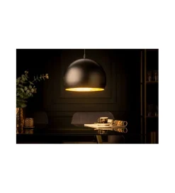 Lampa wisząca Glow ZEPPELIN 30 cm czarno - złota