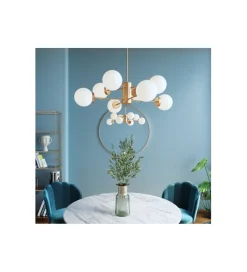Lampa wisząca HiEAVENLY złota