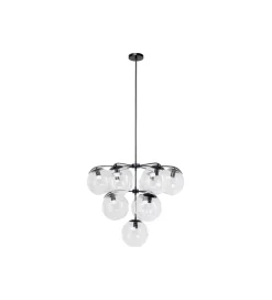 Lampa wisząca LASMINA 91 cm czarna
