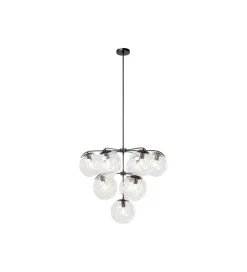 Lampa wisząca LASMINA 91 cm czarna