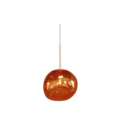 Lampa wisząca LIQUID DIAMOND 20 cm szkło dymione