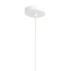 Lampa wisząca LONIA 71 cm kremowa antyczny brąz