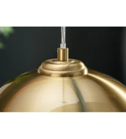Lampa wisząca Mystic Golden Ball złota