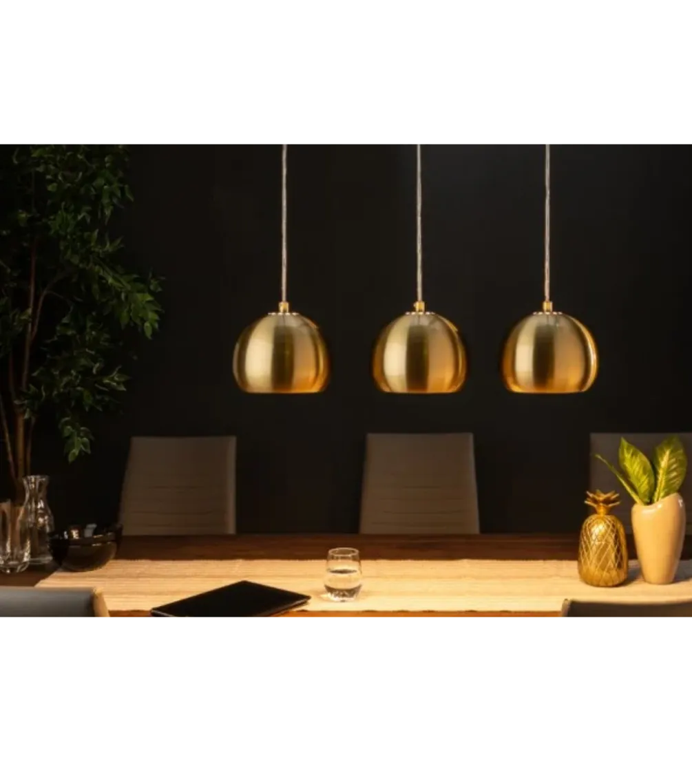 Lampa wisząca Mystic GOLDEN BALL złota