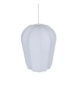 Lampa wisząca NERAZMAI 33 cm biała