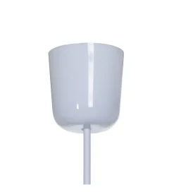 Lampa wisząca NERAZMAI 31 cm biała