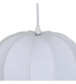 Lampa wisząca NERAZMAI 25 cm biała