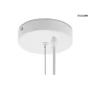 Lampa wisząca NEST 50 cm biała